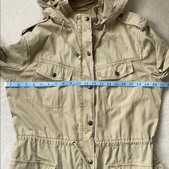 Talula washed stone beige Trooper Utility jacket - Picture 13 of 14